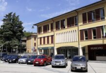 Il Municipio di Vezzano sul Crostolo in provincia di Reggio Emilia