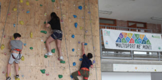 Castelnovo Monti- studenti a scuola di arrampicata - Multisport ne’ Monti
