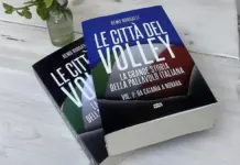 Le Città del Volley - La grande storia della pallavolo italiana - di Remo Borgatti (copertina)