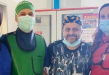Team multidisciplinare salva braccio a 68enne con gravi patologie