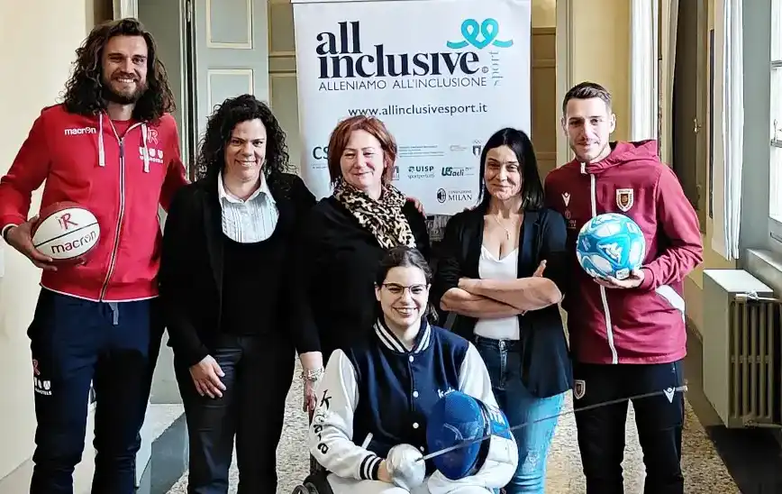 Un anno di sport inclusivo: parte la campagna di raccolta fondi per All Inclusive Sport con Chillo, Libutti e Martini